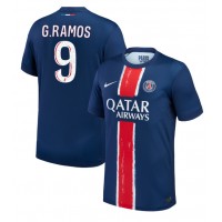 Fotbalové Dres Paris Saint-Germain Goncalo Ramos #9 Domácí 2024-25 Krátký Rukáv